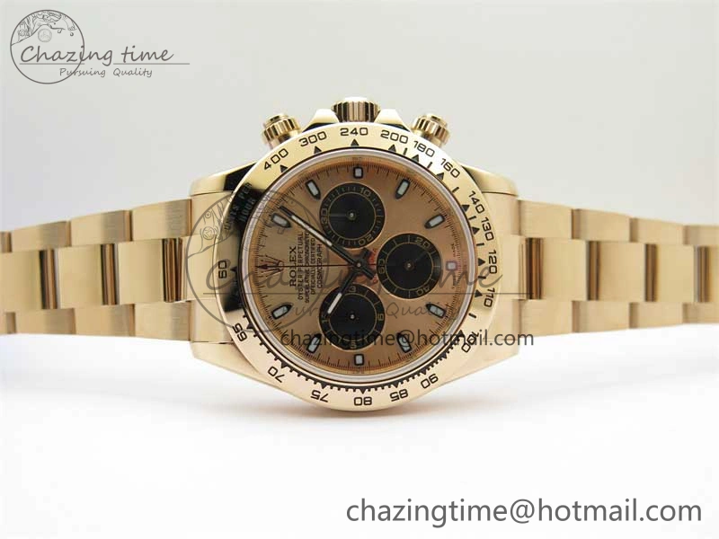 Daytona RG KKF 1:1 Best Edition 904L Steel RG Dial on RG Bracelet A OdorResistant 2453