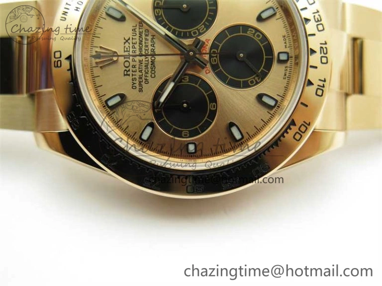 Daytona RG KKF 1:1 Best Edition 904L Steel RG Dial on RG Bracelet A OdorResistant 2453