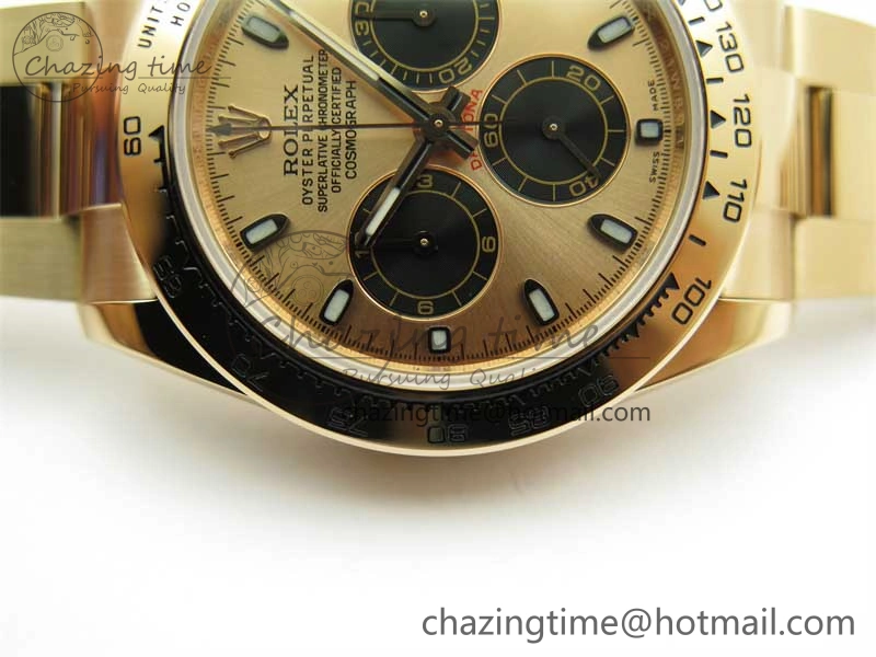 Daytona RG KKF 1:1 Best Edition 904L Steel RG Dial on RG Bracelet A OdorResistant 2453