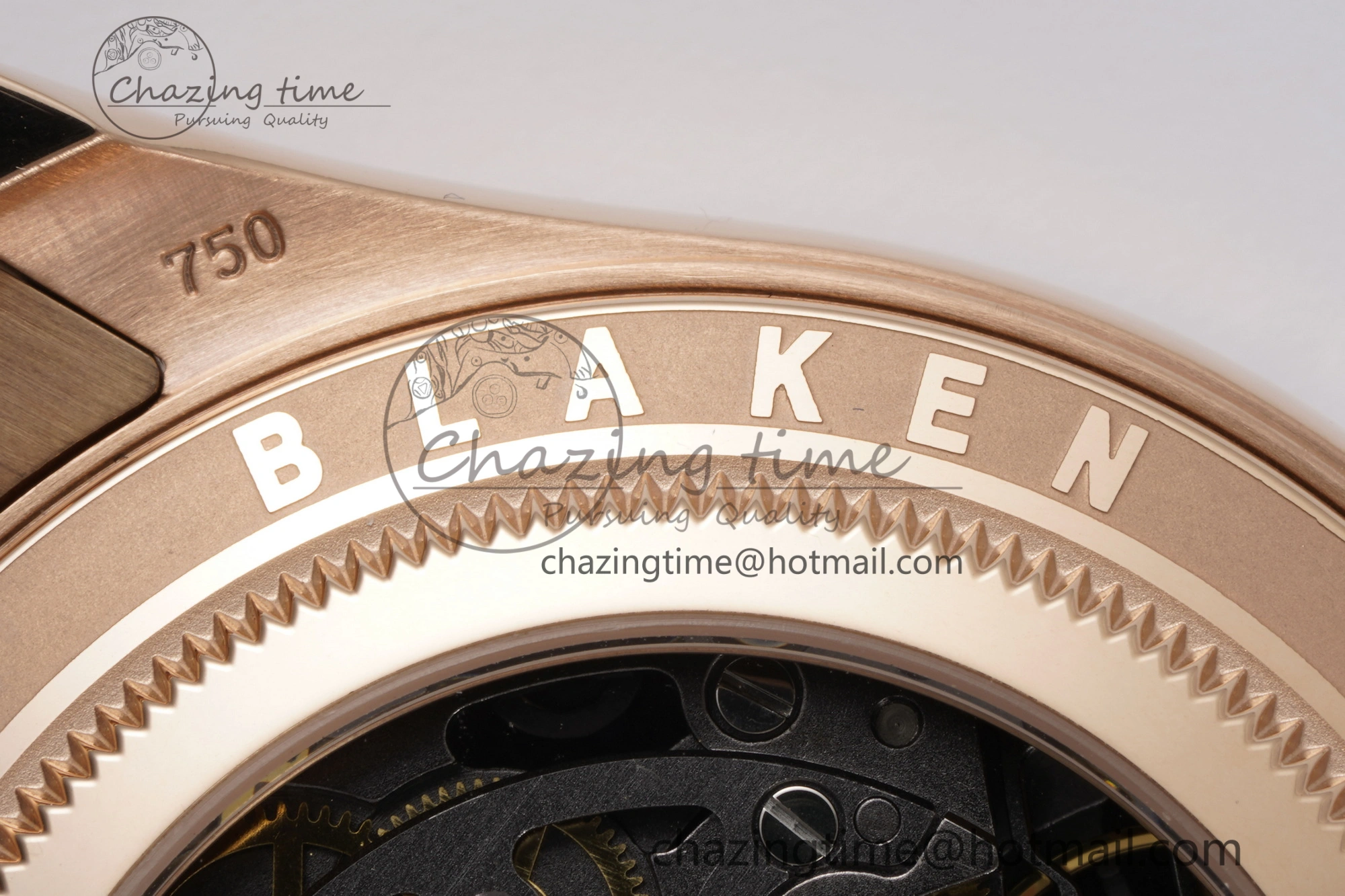 Daytona RG Rainbow Bezel GETF Best Edition Skeleton Dial on RG Bracelet SA Resilient 1945