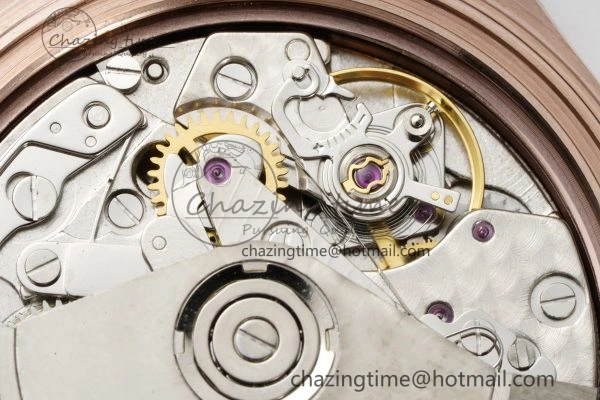 Daytona RG Rainbow Diamonds Bezel JVSF 1:1 Best Edition 904L Steel White Panda Dial on Oysterflex Strap A Trendy 2244