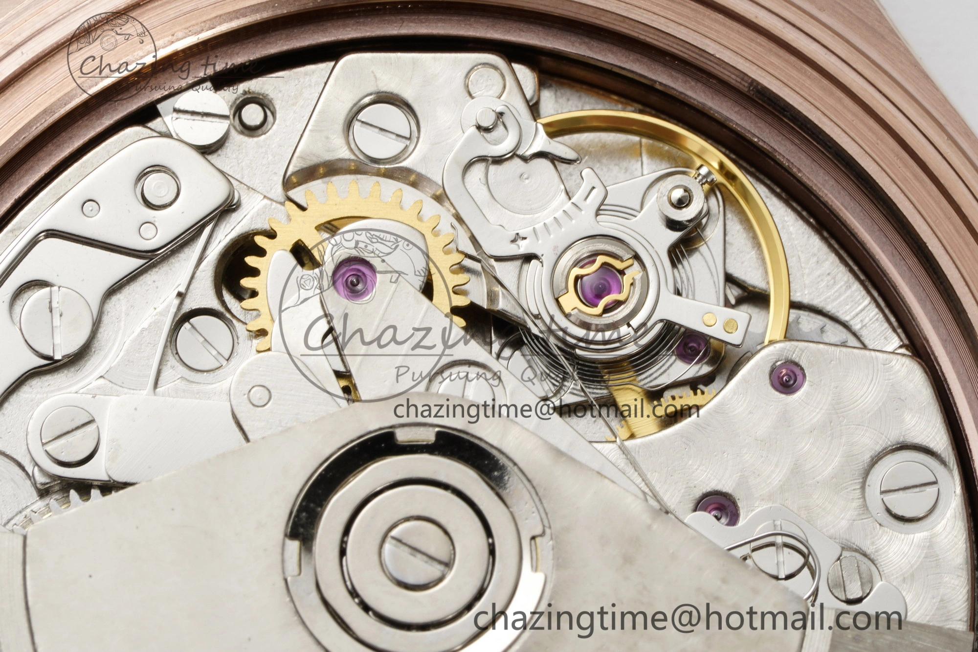 Daytona RG Rainbow Diamonds Bezel JVSF 1:1 Best Edition 904L Steel White Panda Dial on Oysterflex Strap A Trendy 2244