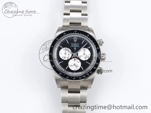 Daytona SS ADGF Best Edition Black White Dial on SS Bracelet A Soft 1640