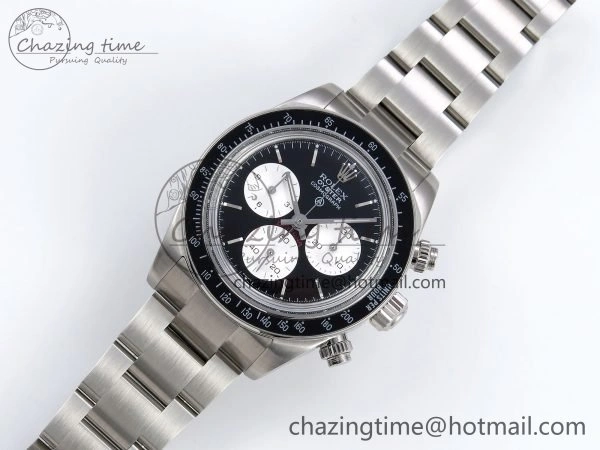 Daytona SS ADGF Best Edition Black White Dial on SS Bracelet A Soft 1640