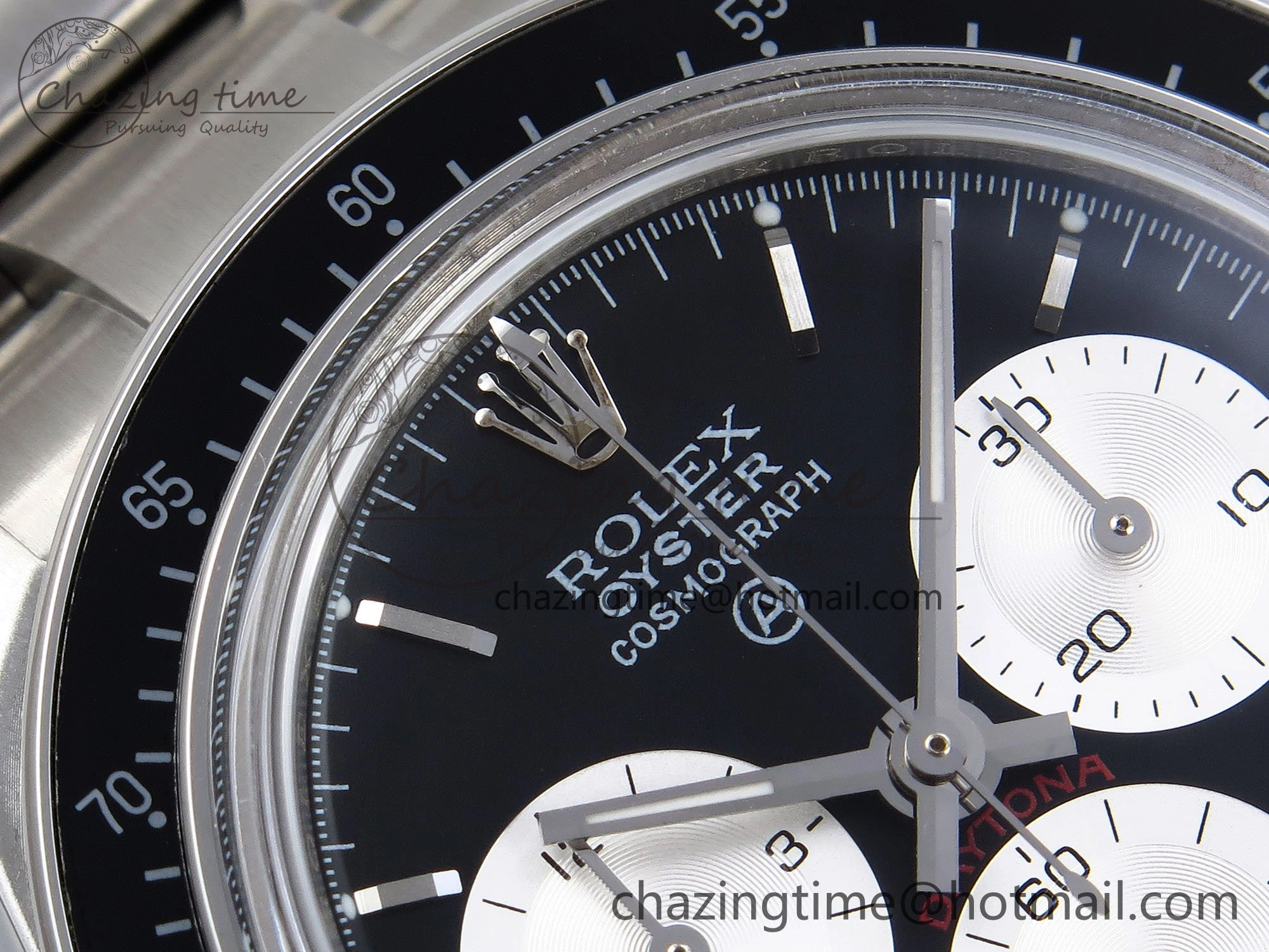 Daytona SS ADGF Best Edition Black White Dial on SS Bracelet A Soft 1640