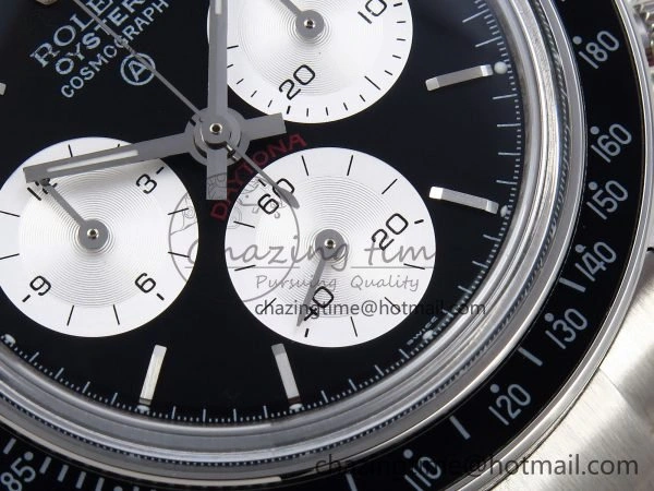 Daytona SS ADGF Best Edition Black White Dial on SS Bracelet A Soft 1640