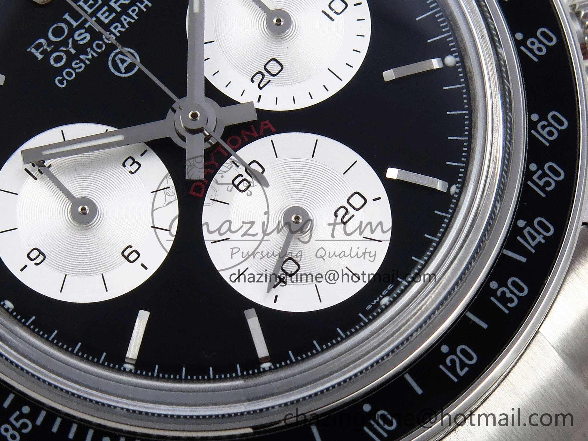 Daytona SS ADGF Best Edition Black White Dial on SS Bracelet A Soft 1640