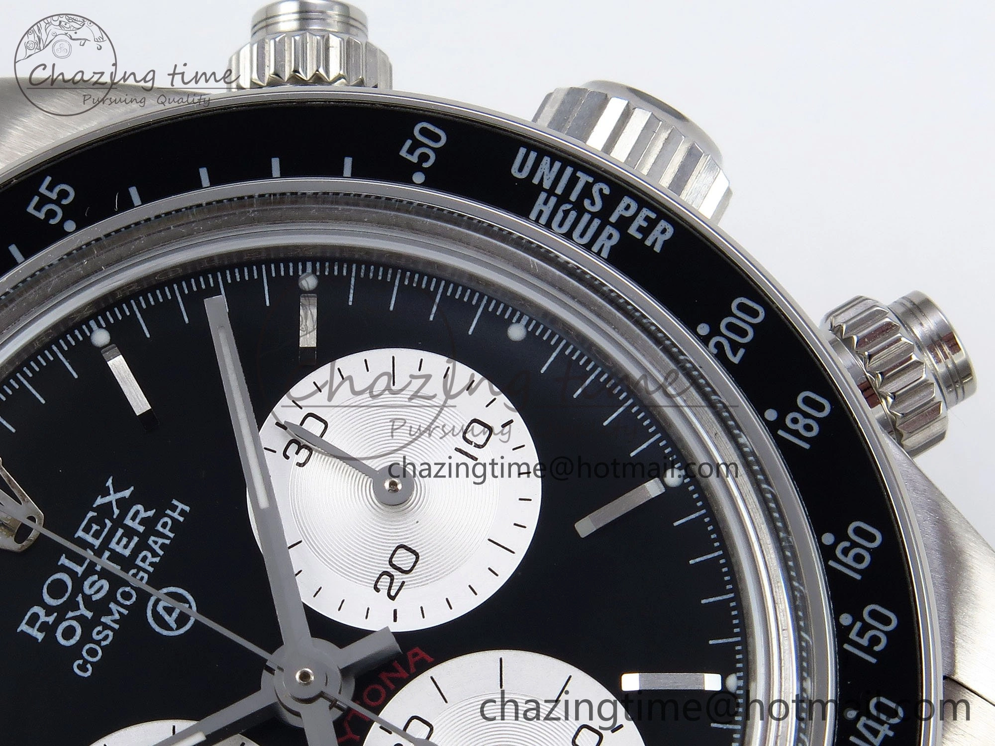 Daytona SS ADGF Best Edition Black White Dial on SS Bracelet A Soft 1640