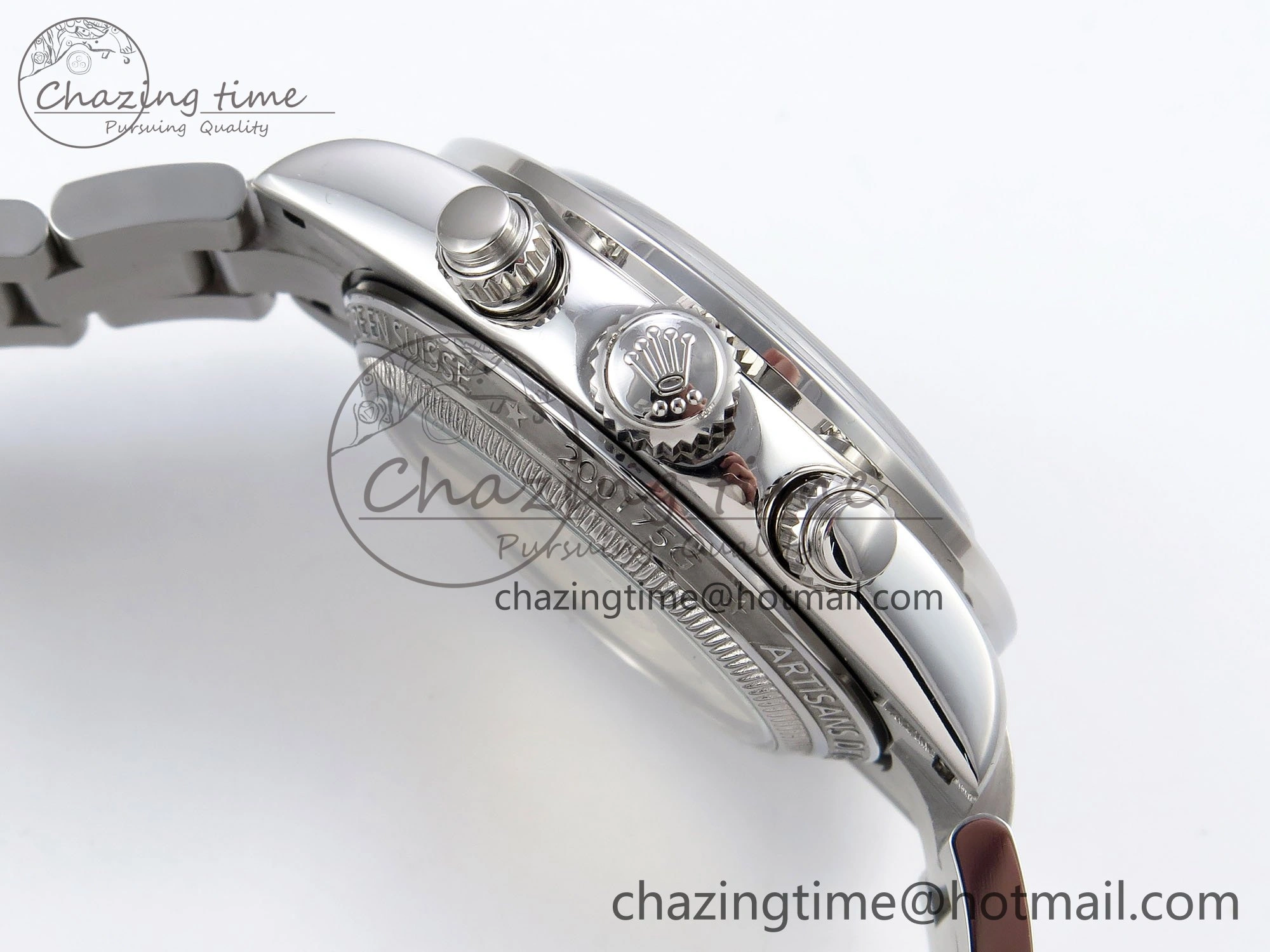 Daytona SS ADGF Best Edition Black White Dial on SS Bracelet A Soft 1640