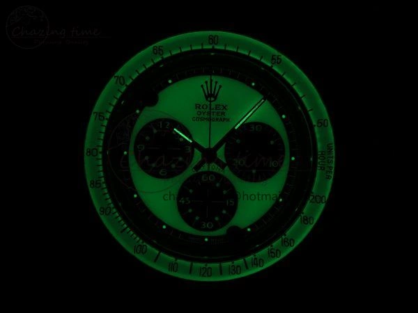 Daytona SS ADGF Best Edition White Skeleton Dial on SS Bracelet SA Resilient 1505
