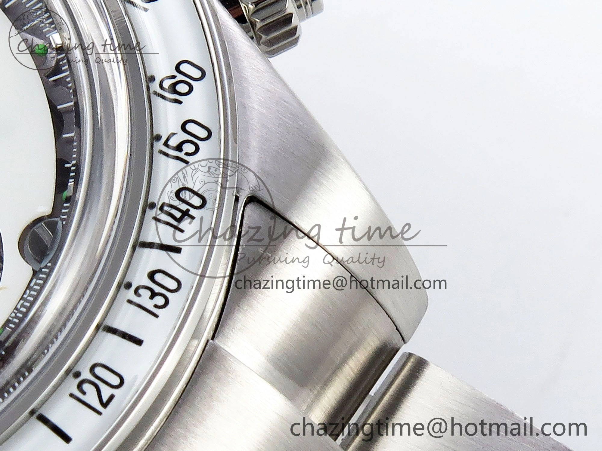 Daytona SS ADGF Best Edition White Skeleton Dial on SS Bracelet SA Resilient 1505