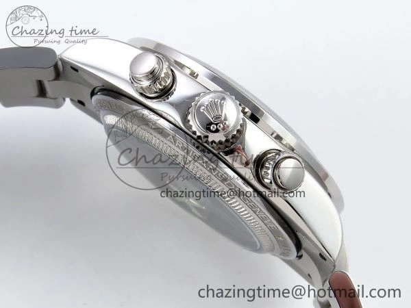 Daytona SS ADGF Best Edition White Skeleton Dial on SS Bracelet SA Resilient 1505