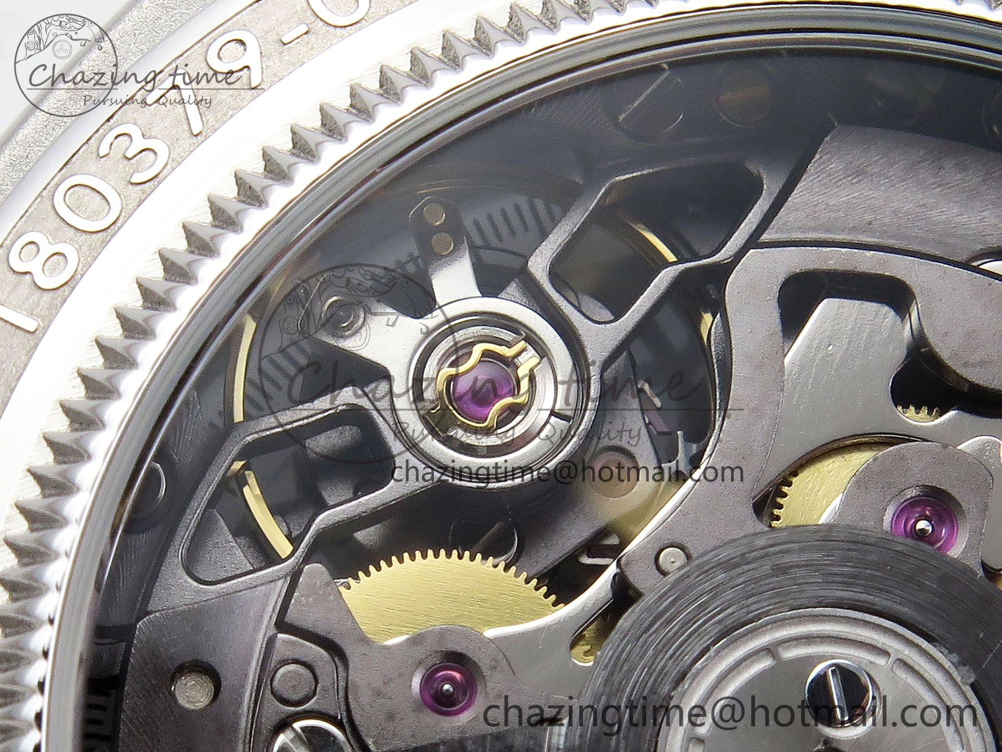 Daytona SS ADGF Best Edition White Skeleton Dial on SS Bracelet SA Resilient 1505