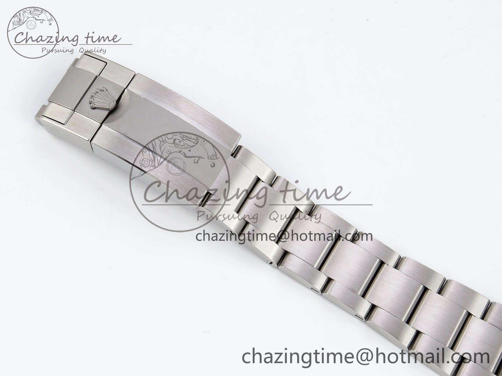 Daytona SS ADGF Best Edition White Skeleton Dial on SS Bracelet SA Resilient 1505