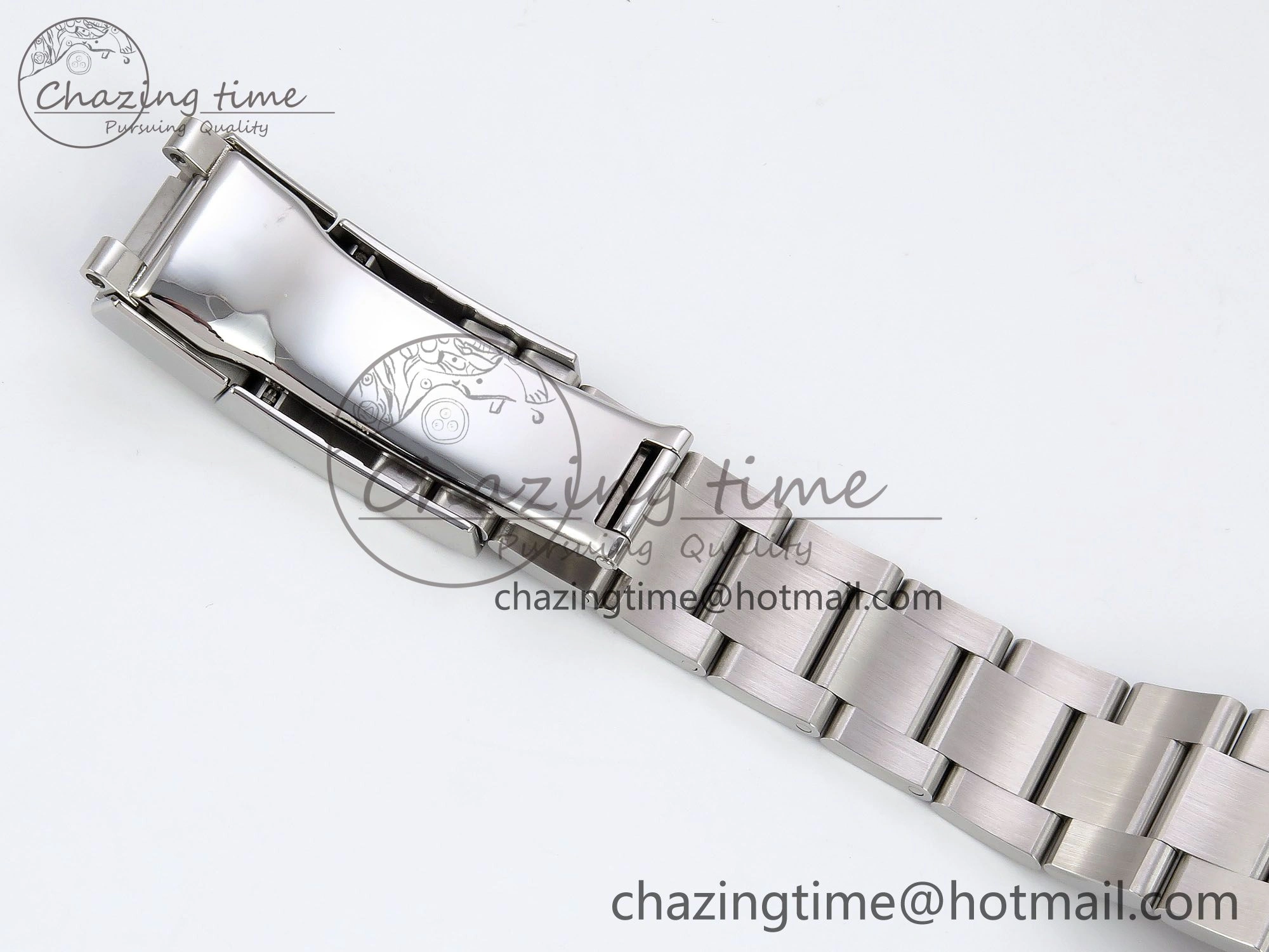 Daytona SS ADGF Best Edition White Skeleton Dial on SS Bracelet SA Resilient 1505