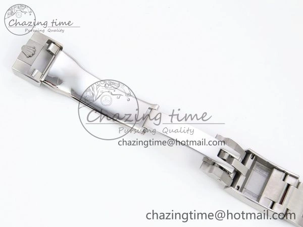 Daytona SS ADGF Best Edition White Skeleton Dial on SS Bracelet SA Resilient 1505