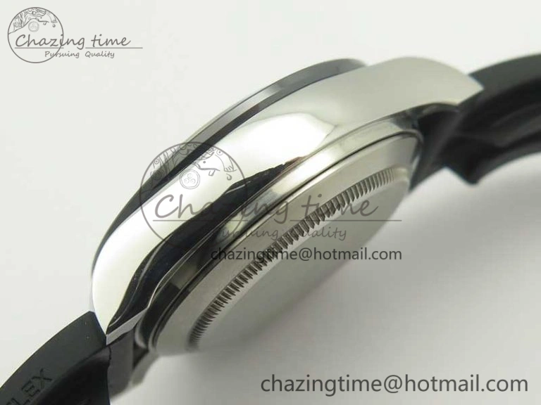 Daytona SS BP Maker Best Version Black Dial On Rubber Strap A7750@6 To Minimalist 3389