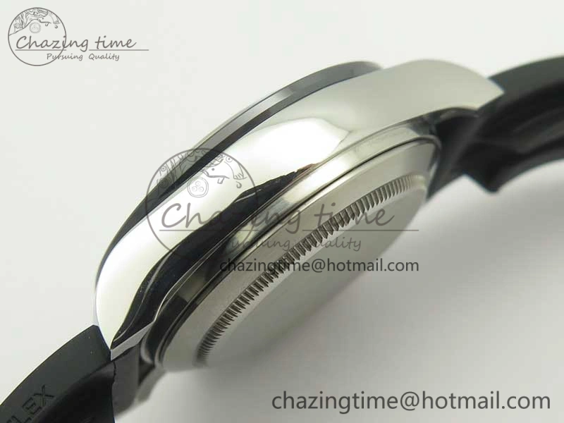 Daytona SS BP Maker Best Version Black Dial On Rubber Strap A7750@6 To Minimalist 3389