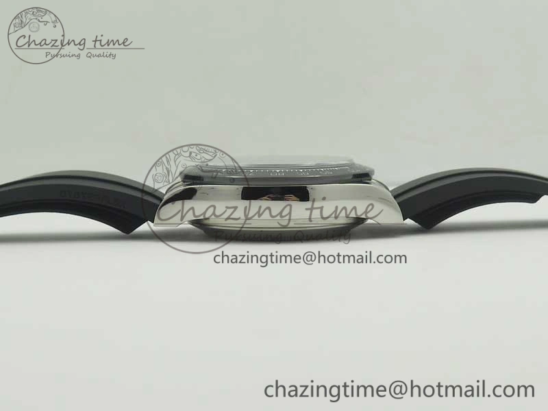 Daytona SS BP Maker Best Version Black Dial On Rubber Strap A7750@6 To Minimalist 3389