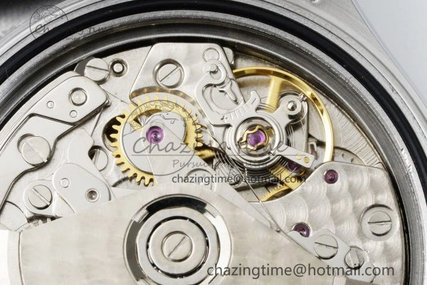 Daytona SS Rainbow Diamonds Bezel JVSF 1:1 Best Edition 904L Steel White Panda Dial on Oysterflex Strap A FlexibleFit 2247