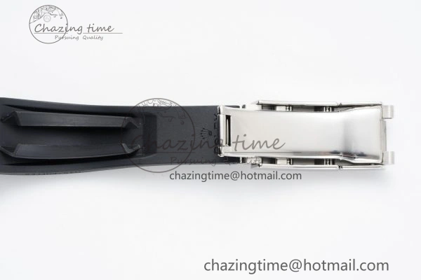 Daytona SS Rainbow Diamonds Bezel JVSF 1:1 Best Edition 904L Steel White Panda Dial on Oysterflex Strap A FlexibleFit 2247