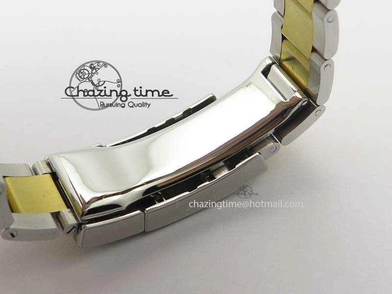 HighQuality Daytona SS YG 116523 JF Best Edition Gold Dial On SS YG Bracelet A 3898