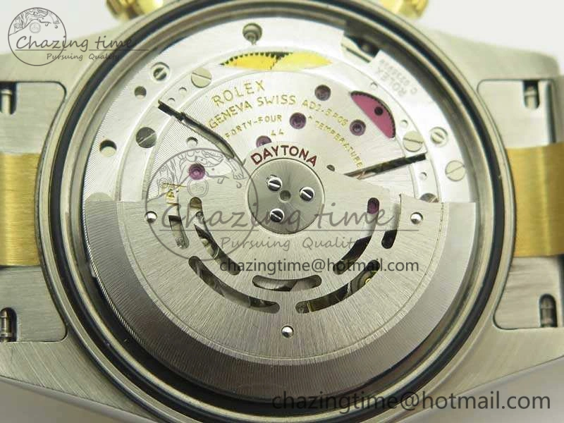 Refined Daytona SS YG BP Maker Best Edition Black Dial On SS YG Bracelet A 3456