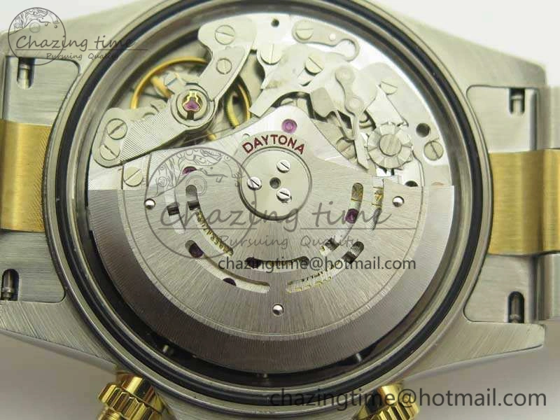 Refined Daytona SS YG BP Maker Best Edition Black Dial On SS YG Bracelet A 3456
