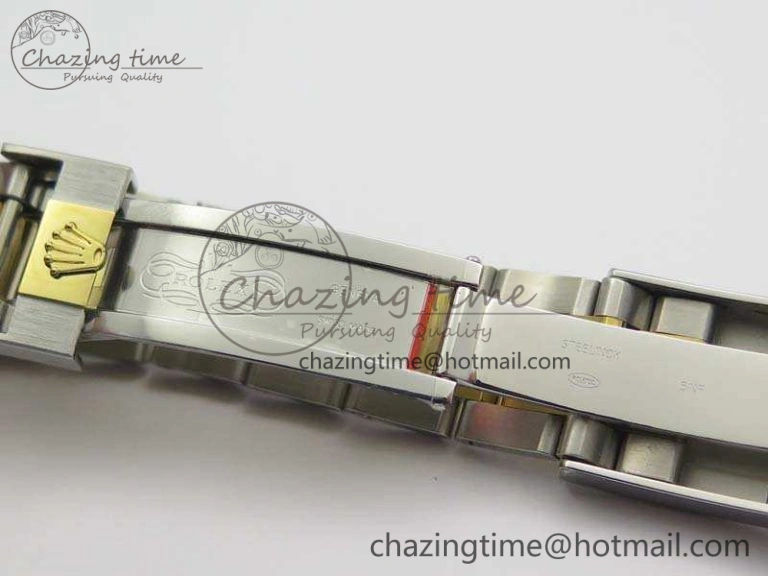 Daytona SS YG Ceramic Bezel JH Best Edition Sliver Gray Dial On SS YG Bracelet A FashionForward 3532