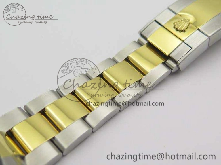 Daytona SS YG Ceramic Bezel JH Best Edition Sliver Gray Dial On SS YG Bracelet A FashionForward 3532
