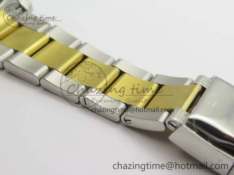 Daytona SS YG Ceramic Bezel JH Best Edition Sliver Gray Dial On SS YG Bracelet A FashionForward 3532