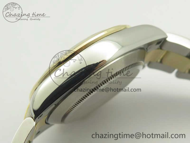 UrbanChic Daytona SS YG TW 116523 Wrapped V2 1:1 Best Edition Gold Dial Diamonds Markers on SS Bracelet A 3371