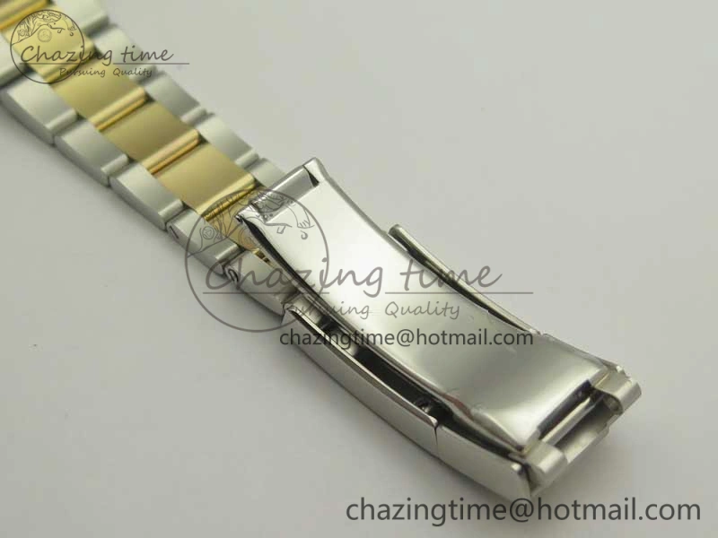 UrbanChic Daytona SS YG TW 116523 Wrapped V2 1:1 Best Edition Gold Dial Diamonds Markers on SS Bracelet A 3371