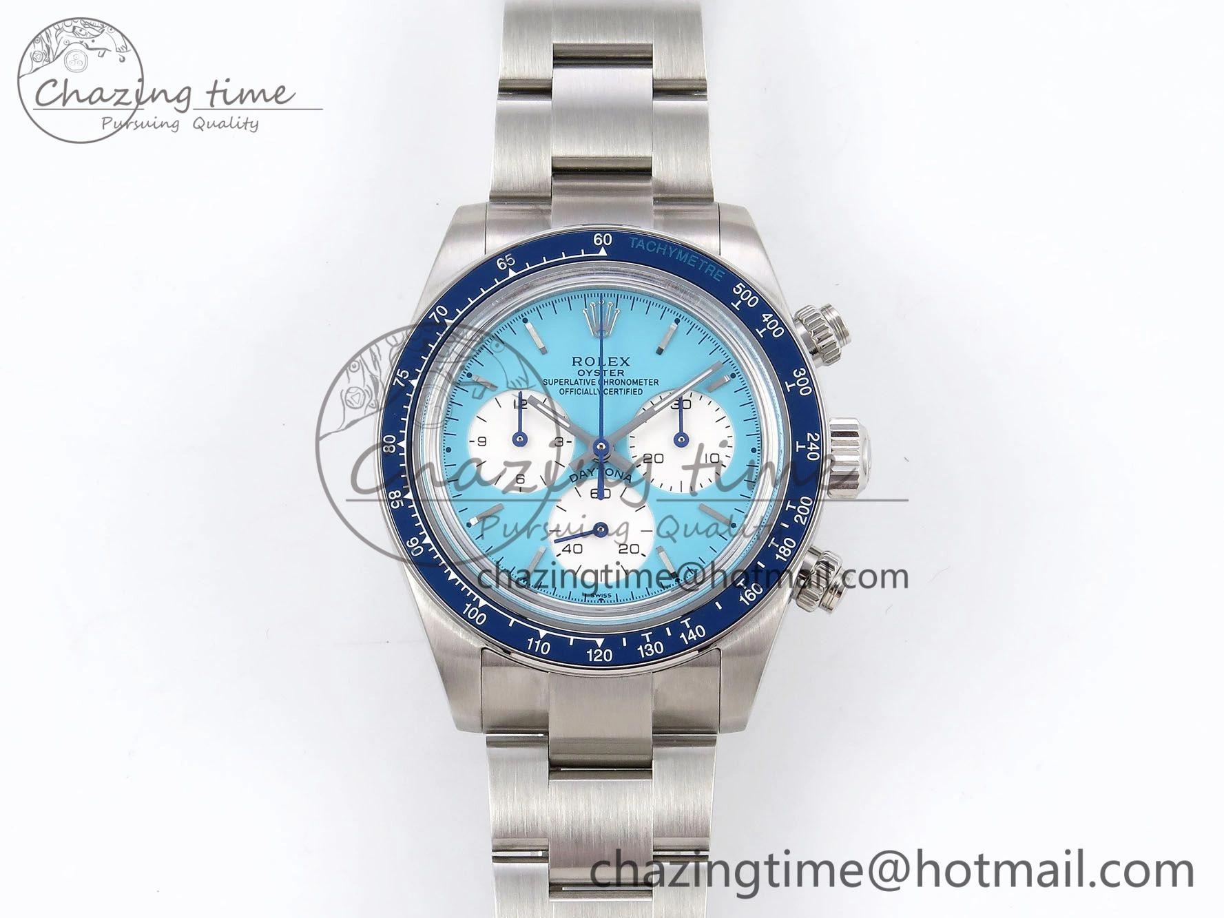 MultiPurpose Daytona Scona SS ADGF Best Edition Blue Dial on SS Bracelet SA 1345