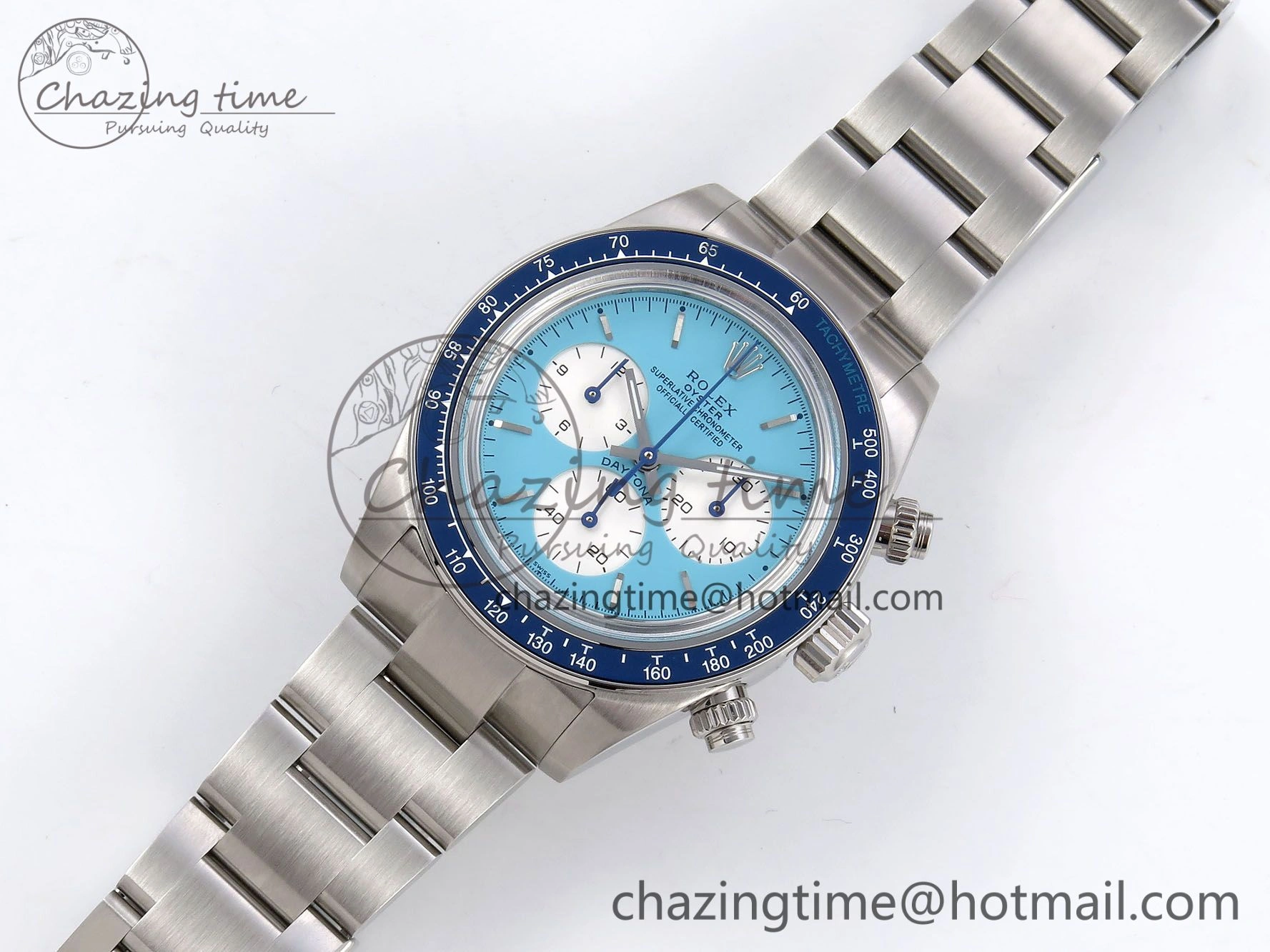 MultiPurpose Daytona Scona SS ADGF Best Edition Blue Dial on SS Bracelet SA 1345