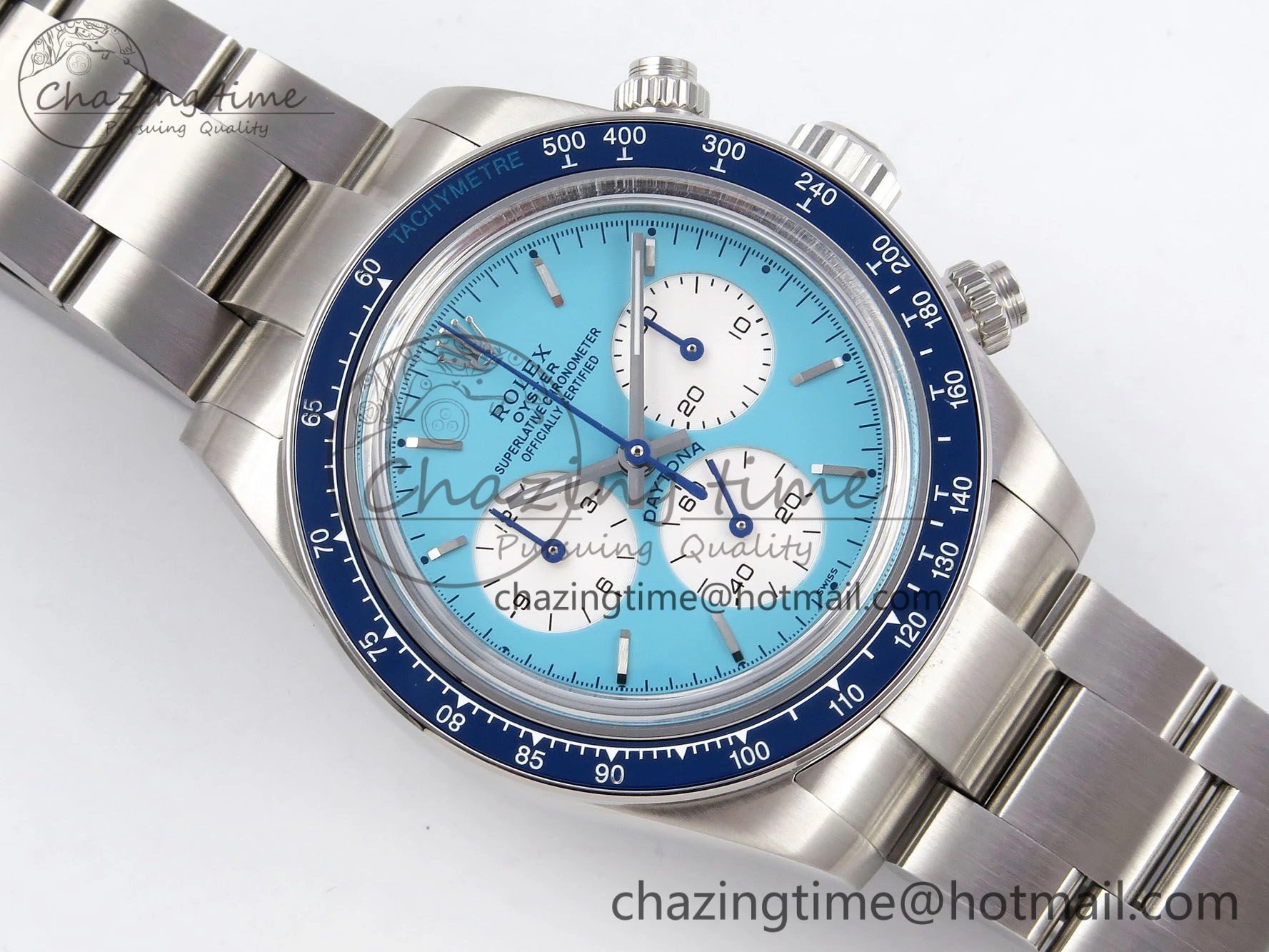 MultiPurpose Daytona Scona SS ADGF Best Edition Blue Dial on SS Bracelet SA 1345