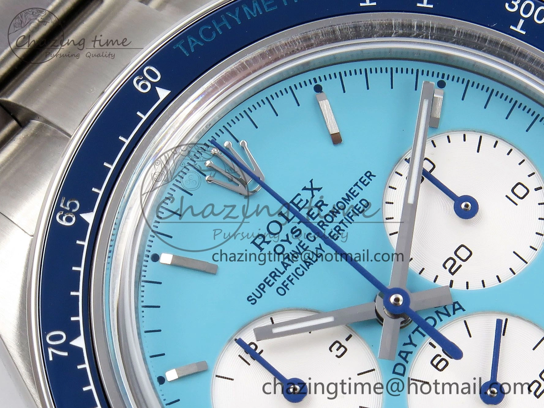 MultiPurpose Daytona Scona SS ADGF Best Edition Blue Dial on SS Bracelet SA 1345