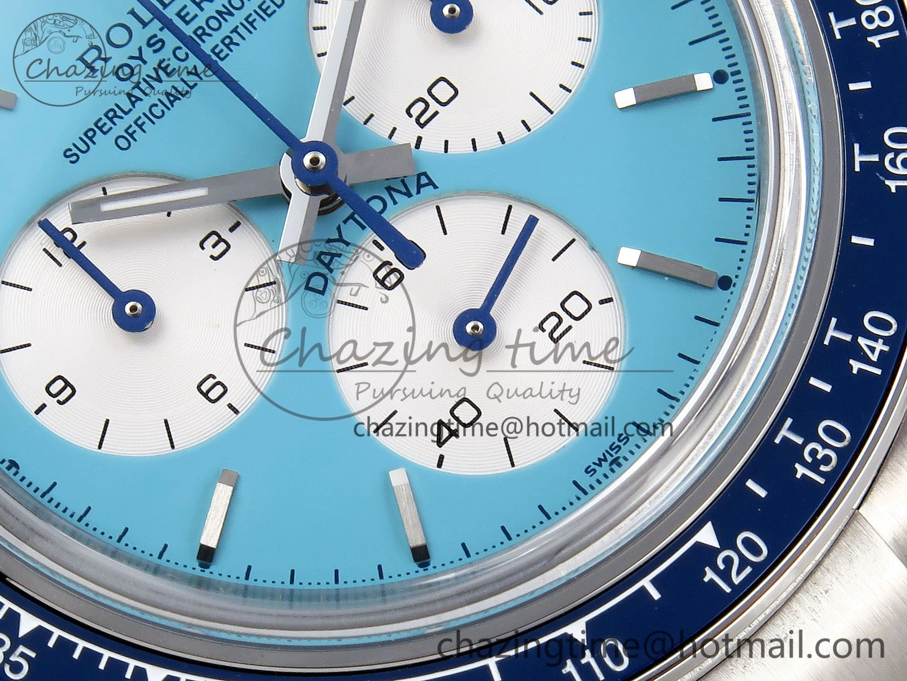 MultiPurpose Daytona Scona SS ADGF Best Edition Blue Dial on SS Bracelet SA 1345