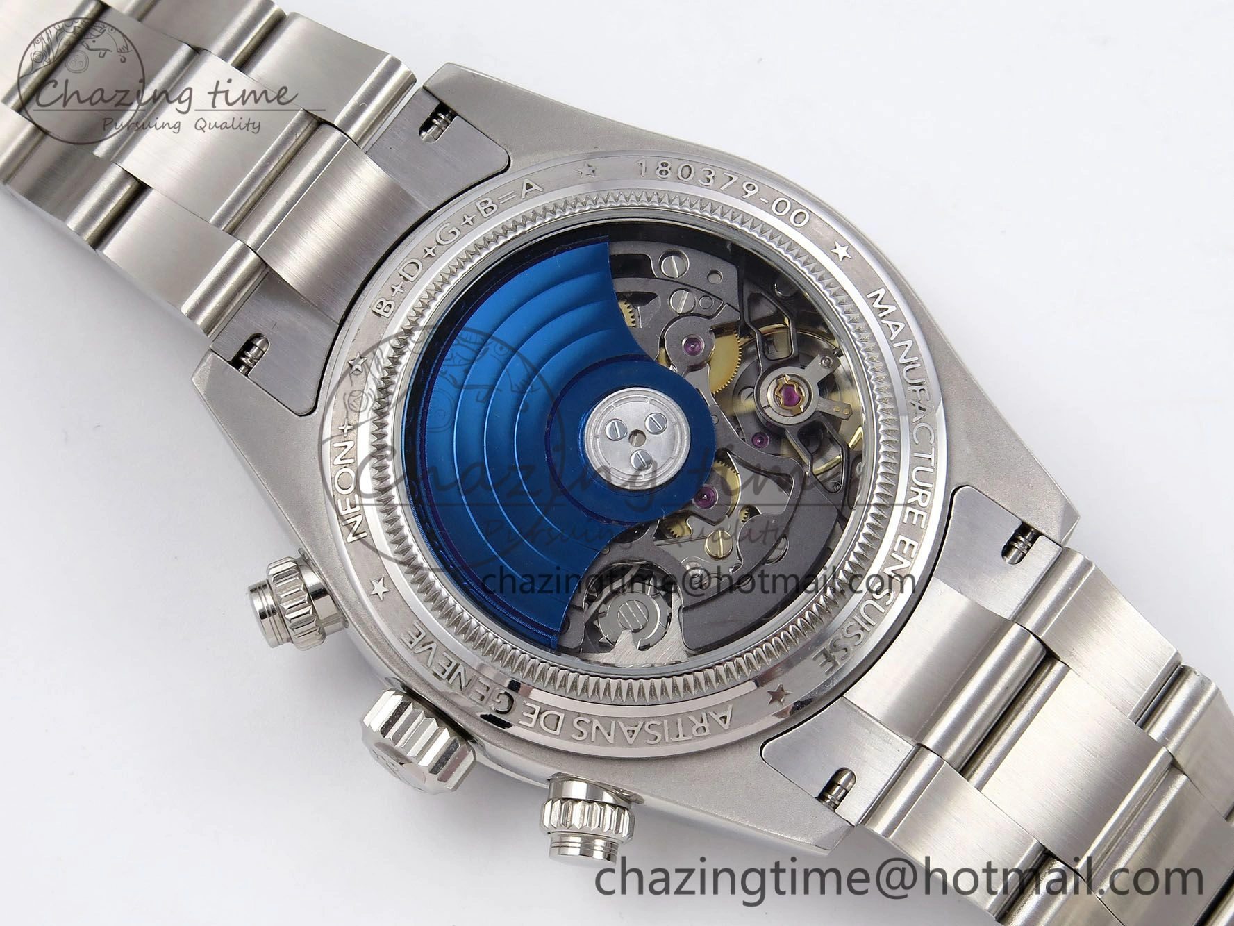 MultiPurpose Daytona Scona SS ADGF Best Edition Blue Dial on SS Bracelet SA 1345