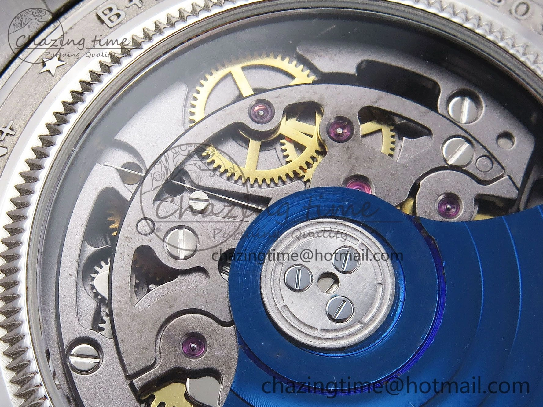 MultiPurpose Daytona Scona SS ADGF Best Edition Blue Dial on SS Bracelet SA 1345