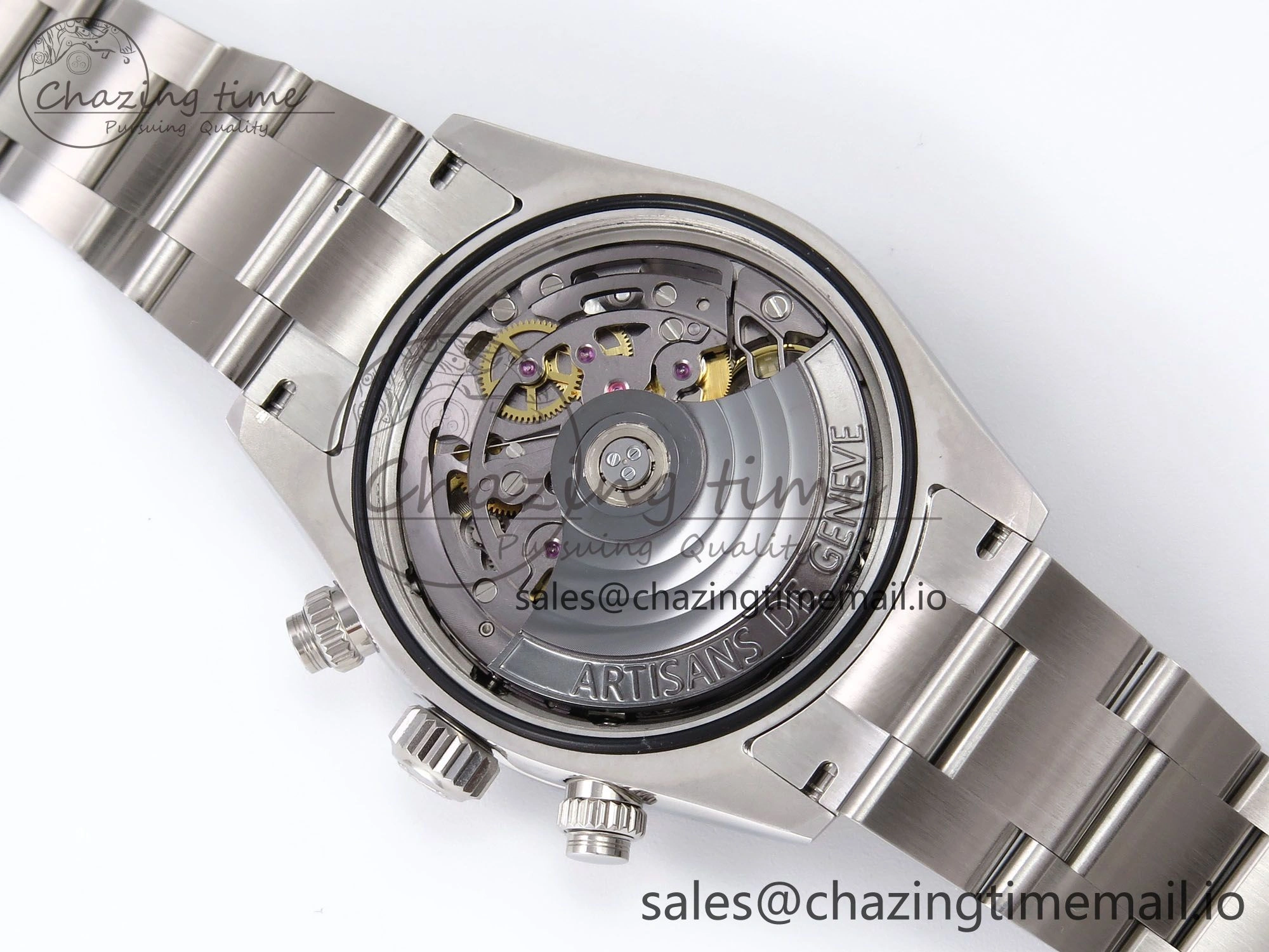 Daytona Scona SS ADGF Best Edition Purple Dial on SS Bracelet SA StreetReady 1073