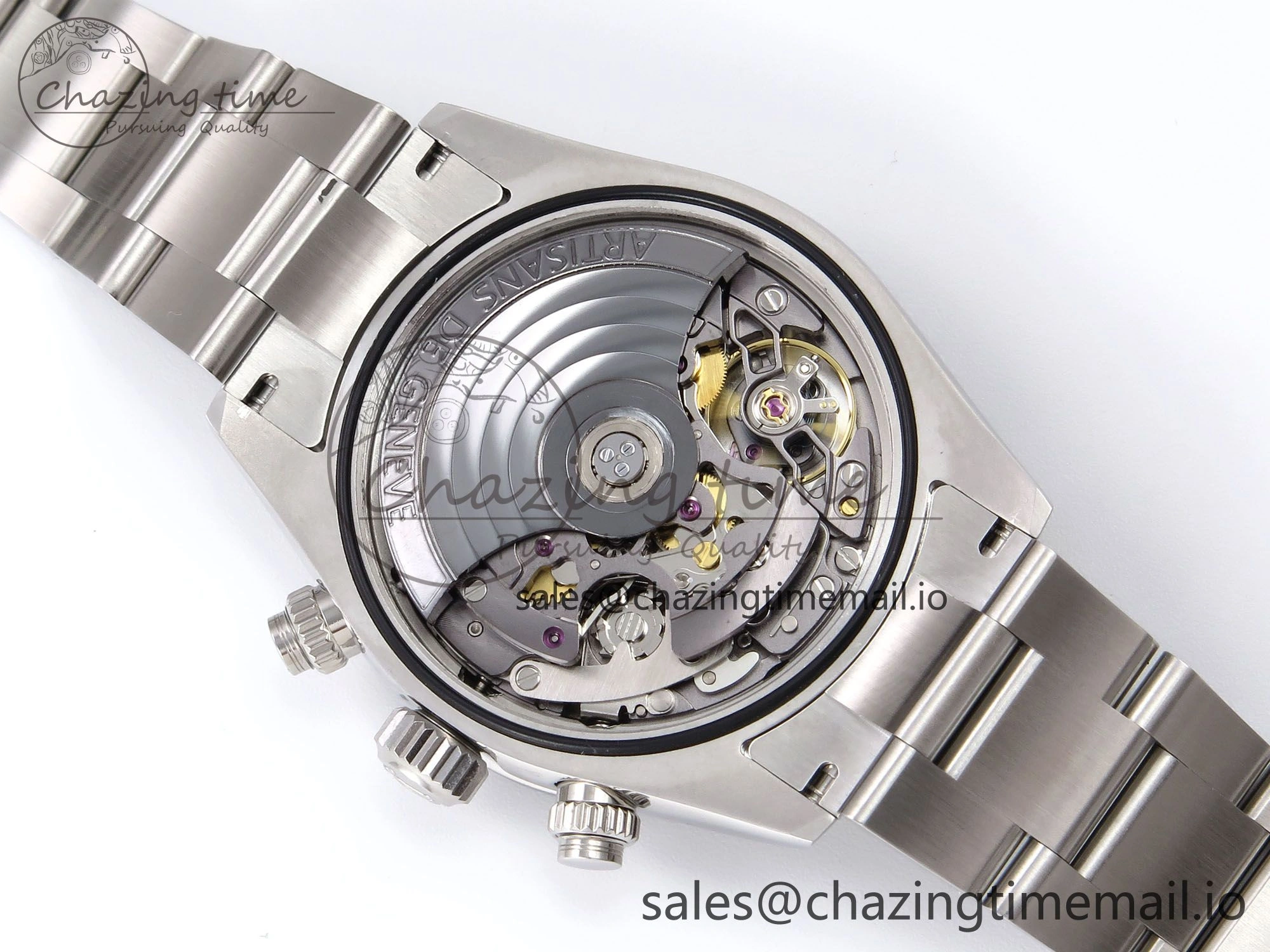 Daytona Scona SS ADGF Best Edition Purple Dial on SS Bracelet SA StreetReady 1073