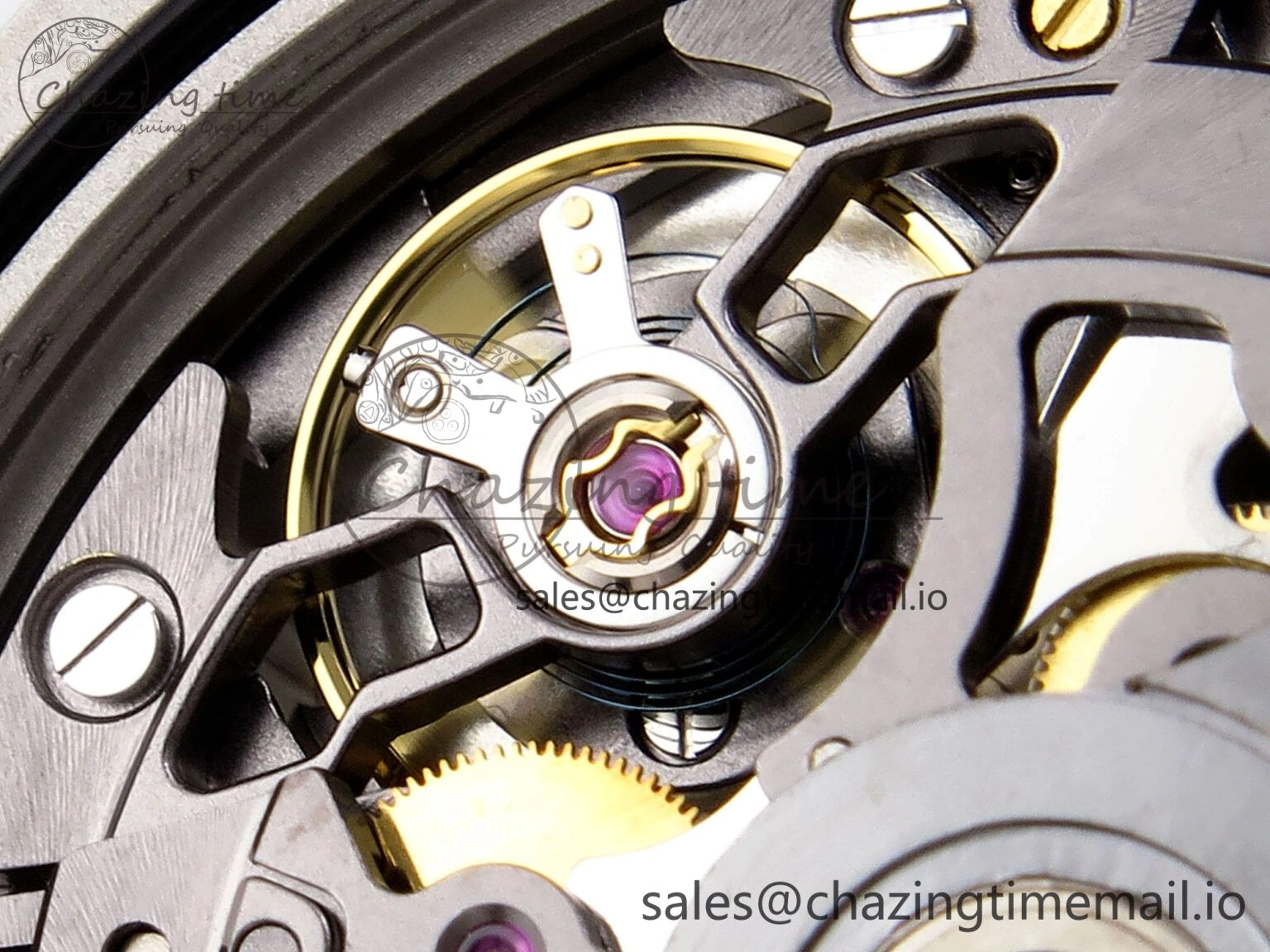 Daytona Scona SS ADGF Best Edition Purple Dial on SS Bracelet SA StreetReady 1073