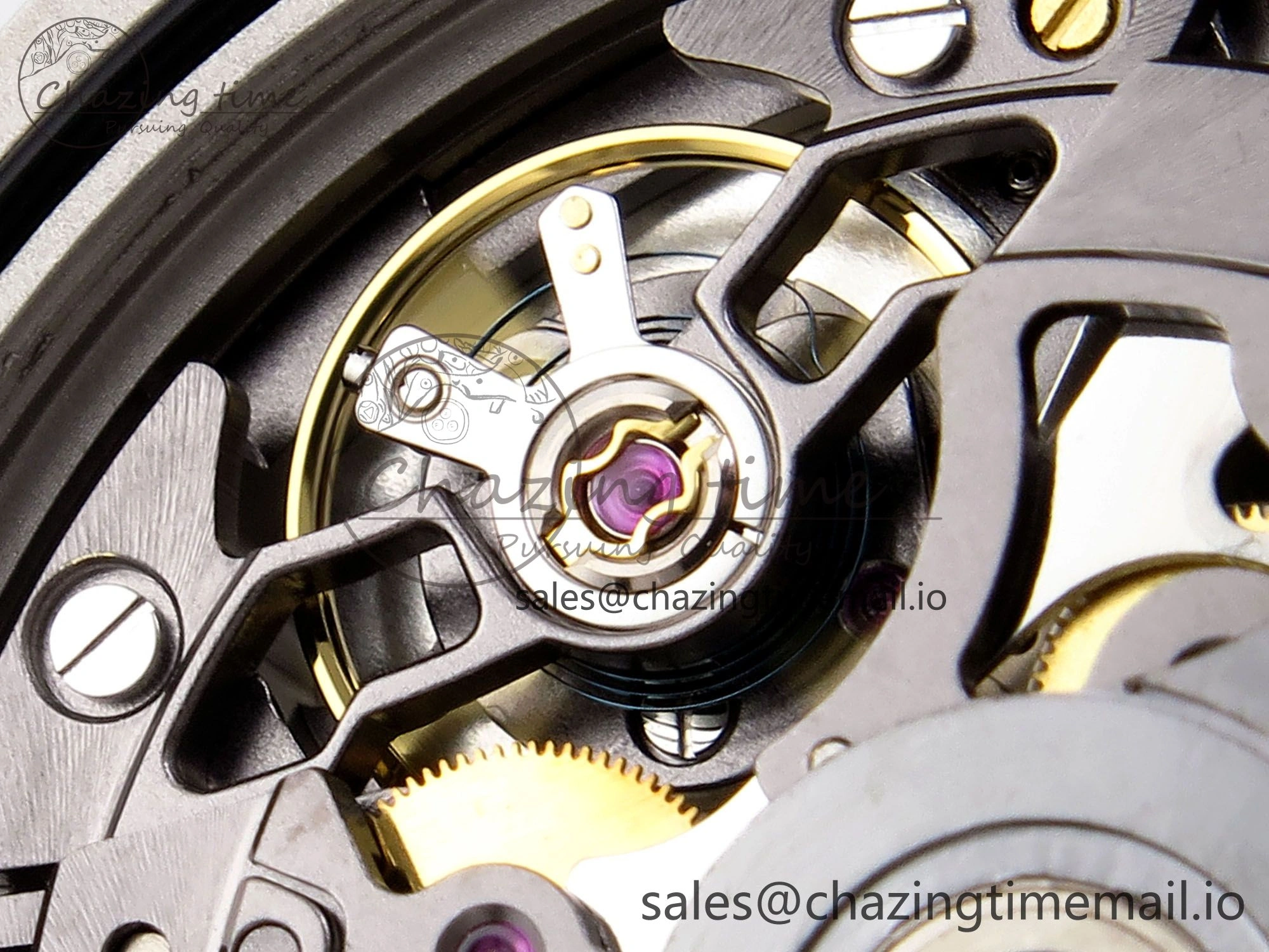 Daytona Scona SS ADGF Best Edition Purple Dial on SS Bracelet SA StreetReady 1073