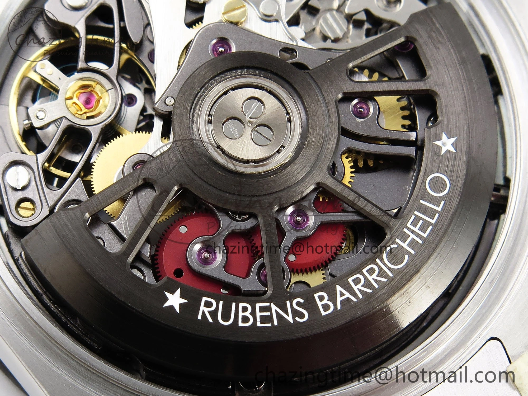 TopPick Daytona Skeleton SONIC Best Edition Ceramic Bezel Skeleton Dial on SS Oyster Bracelet SA 1654
