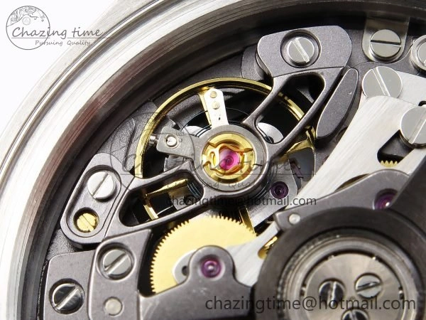 TopPick Daytona Skeleton SONIC Best Edition Ceramic Bezel Skeleton Dial on SS Oyster Bracelet SA 1654