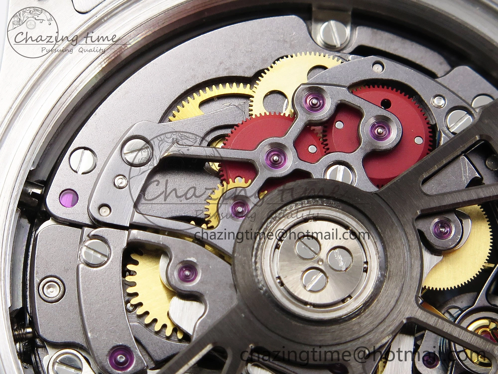 TopPick Daytona Skeleton SONIC Best Edition Ceramic Bezel Skeleton Dial on SS Oyster Bracelet SA 1654