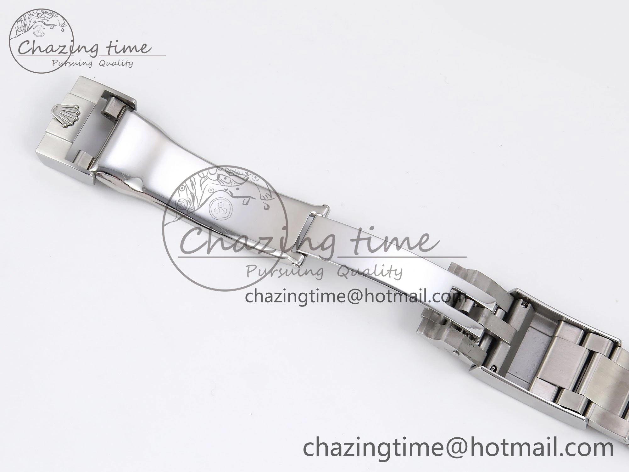 TopPick Daytona Skeleton SONIC Best Edition Ceramic Bezel Skeleton Dial on SS Oyster Bracelet SA 1654