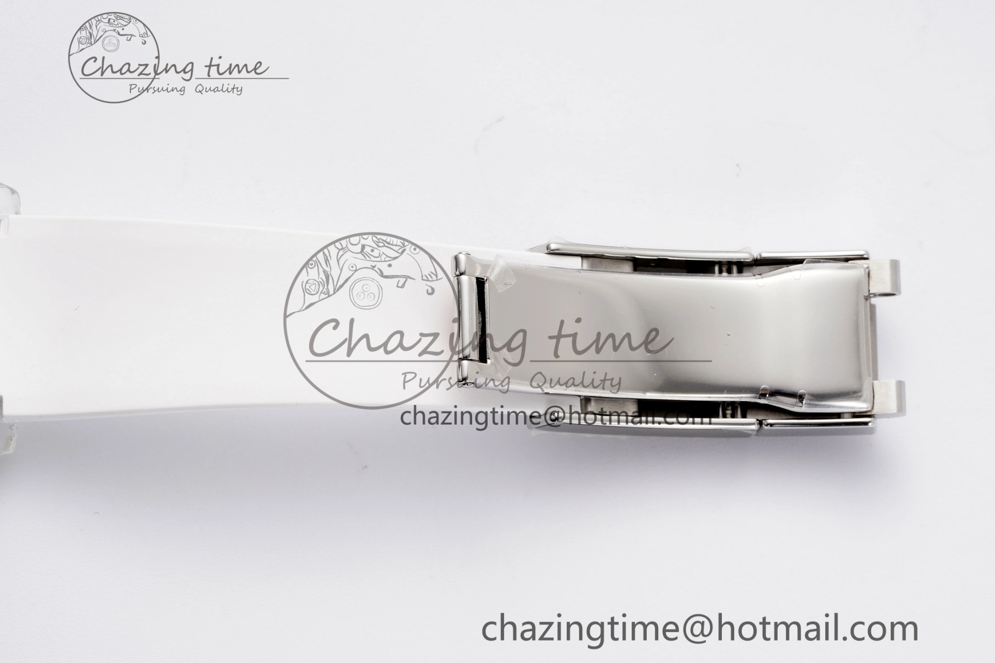 Daytona Transparent IPK Best Edition Transparent Red Dial on White Rubber Strap SA GoodFit 1972