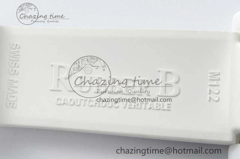 Daytona White Ceramic 5GF Best Edition White Black Dial on White Rubber Strap A Trendsetting 2329